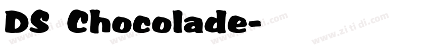 DS Chocolade字体转换